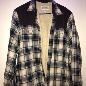 Field & Stream Mens Button Up Flannel Jacket.